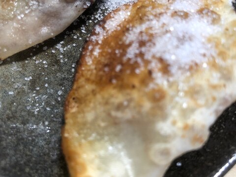 餃子の皮で★かぼちゃ餡の包み餃子